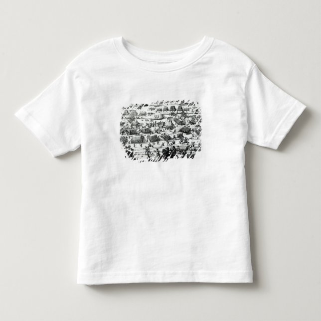 Camiseta Infantil A batalha do Boyne, c.1690 (Frente)