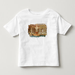 Camiseta Infantil A biblioteca de Louis XVI decorada em 1781