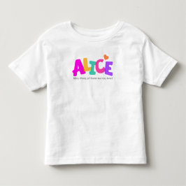Camiseta Infantil A bolha conhecida das meninas do significado de