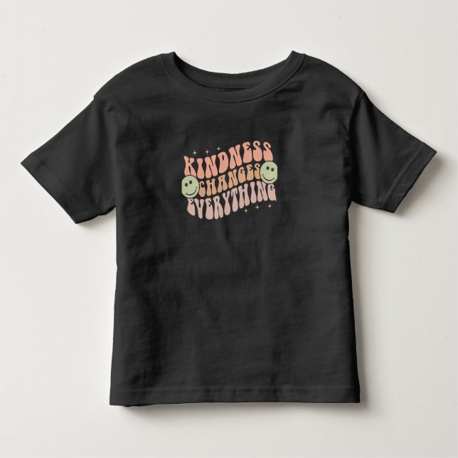 Camiseta Infantil A bondade muda tudo (Frente)