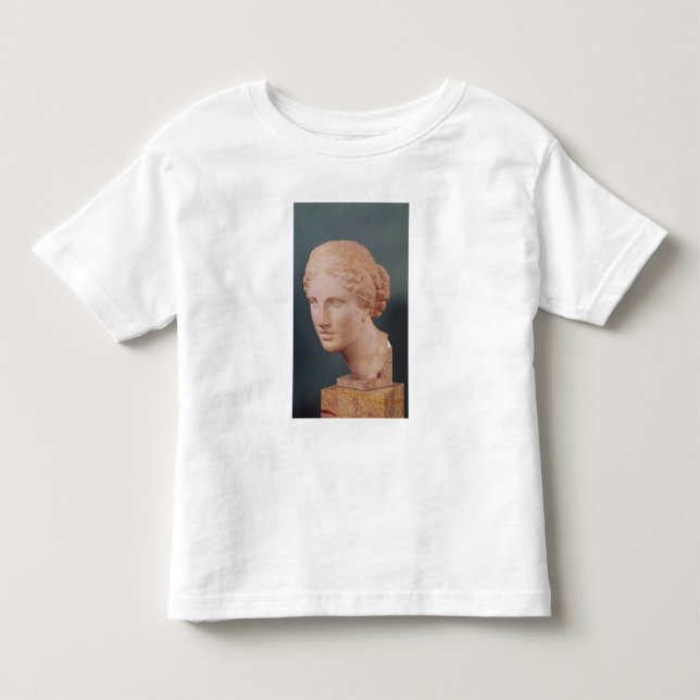 Camiseta Infantil A cabeça de Kauffmann, cabeça do Afrodite (Frente)