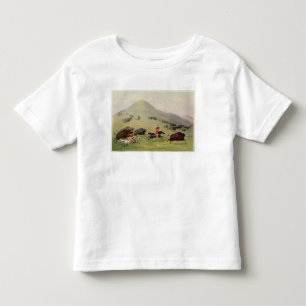 Camiseta Infantil A caça do búfalo, c.1832