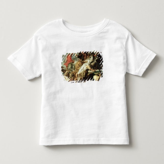 Camiseta Infantil A caça do leão, 1621 (Frente)