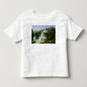 Camiseta Infantil A cachoeira em Tivoli, 1785