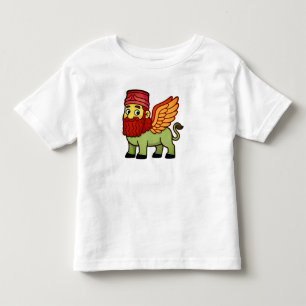 Camiseta Infantil A Camisa-T Amiga do Lamaçu