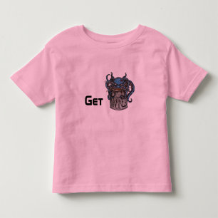 Camiseta Infantil A campainha T do Kraken do miúdo "obtenha"