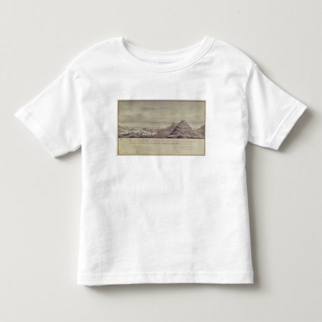 Camiseta Infantil A captação francesa Grenada, 1779 (Frente)