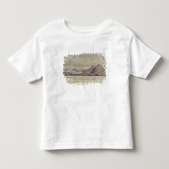 Camiseta Infantil A captação francesa Grenada, 1779 (Frente)