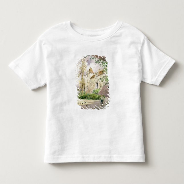 Camiseta Infantil A casa de Armande Bejart em Meudon, c.1906 (Frente)