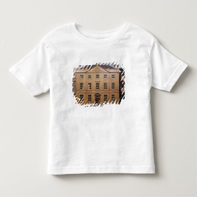 Camiseta Infantil A casa de boneca, estilo Neo-Clássico de Adam, (Frente)