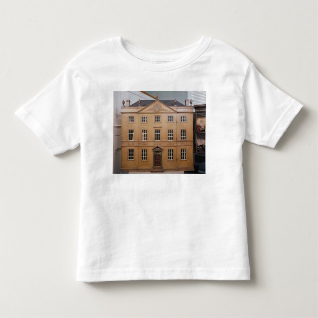 Camiseta Infantil A casa de boneca, estilo Neo-Clássico de Adam, (Frente)