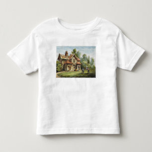 Camiseta Infantil A casa de campo da rainha, Richmond jardina,