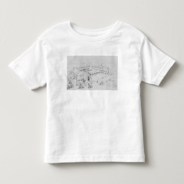 Camiseta Infantil A casa do compaixão, Clewer (Frente)