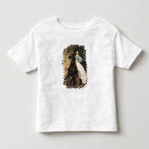 Camiseta Infantil A Cavaleira, Retrato de Giovanina