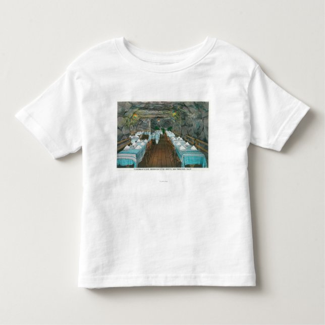 Camiseta Infantil A caverna do pescador, a gruta de Brenstein (Frente)