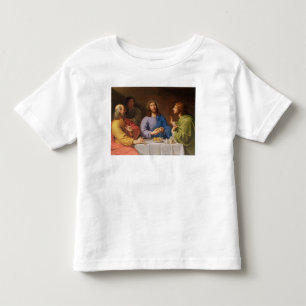 Camiseta Infantil A ceia em Emmaus
