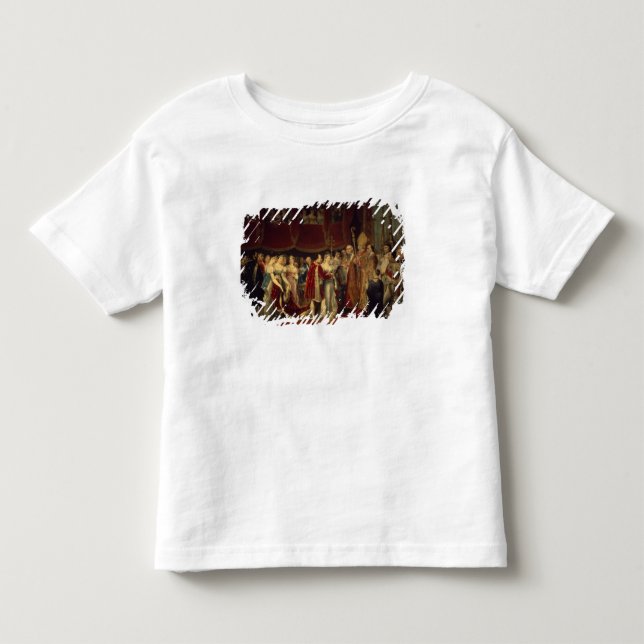 Camiseta Infantil A cerimônia de casamento (Frente)