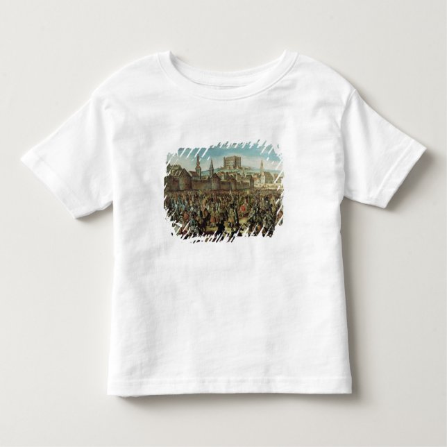 Camiseta Infantil A chegada da imperatriz Maria Theresa de (Frente)