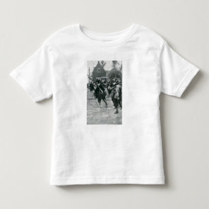 Camiseta Infantil A chegada de Stuyvesant em New Amsterdam