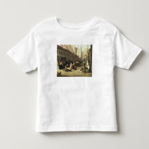 Camiseta Infantil A chegada de um treinador do palco no término,
