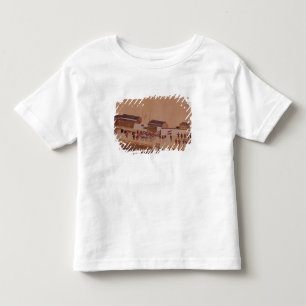 Camiseta Infantil A chegada do Dutch em Japão, século XVIII