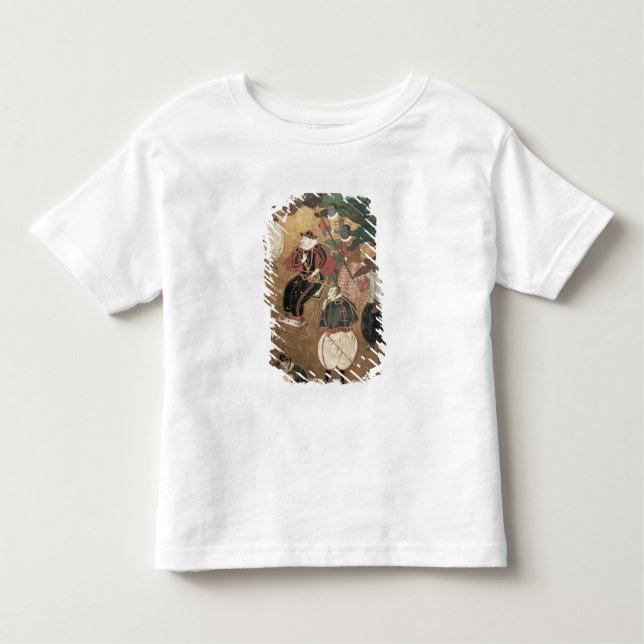 Camiseta Infantil A chegada do português em Japão (Frente)