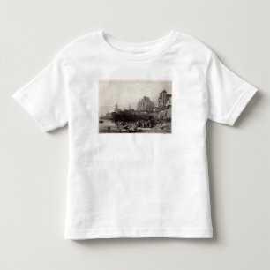 Camiseta Infantil A cidade da água de Colônia, gravada por M.J.