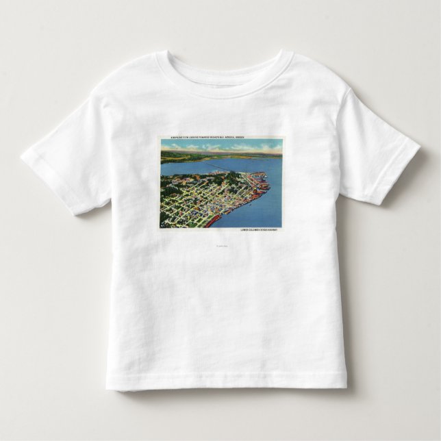 Camiseta Infantil A cidade que olha para a baía Young (Frente)