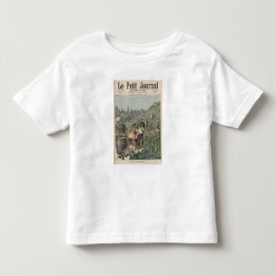 Camiseta Infantil A colheita do vinho