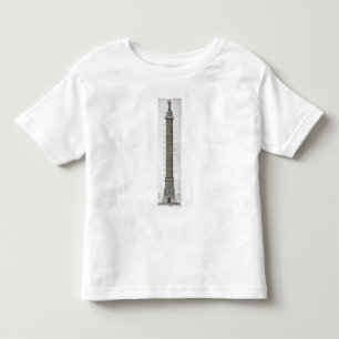 Camiseta Infantil A coluna de Trajan (gravura)