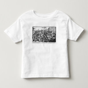 Camiseta Infantil A congestão em Paris