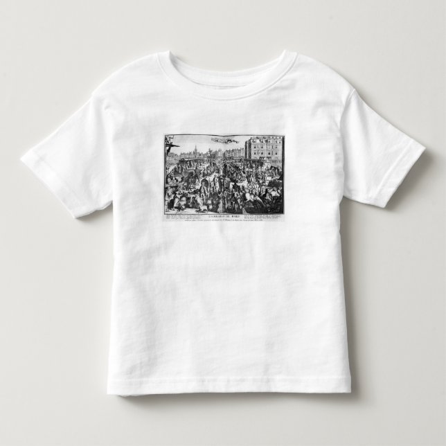 Camiseta Infantil A congestão em Paris (Frente)