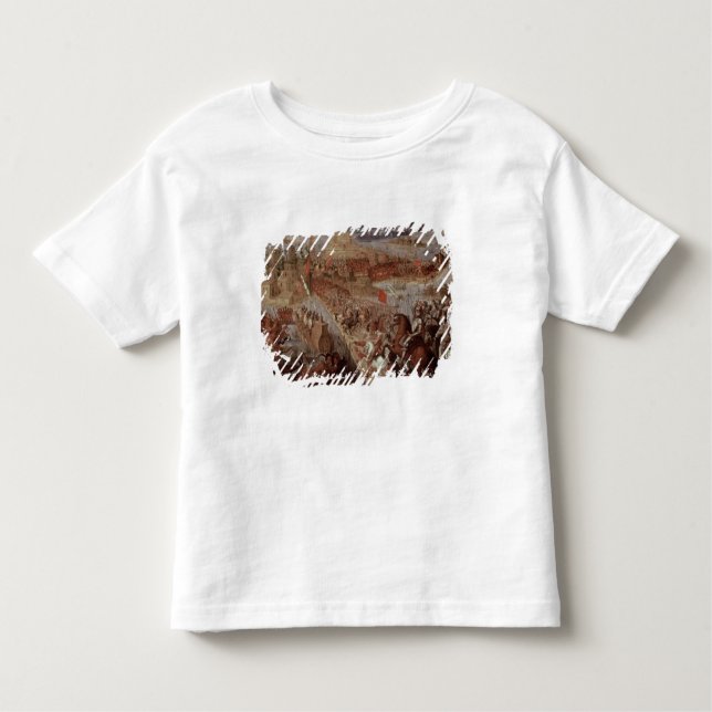 Camiseta Infantil A conquista de Tenochtitlan (Frente)