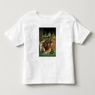 Camiseta Infantil A consagração do imperador Napoleon