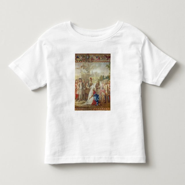 Camiseta Infantil A construção de Les Invalides (Frente)