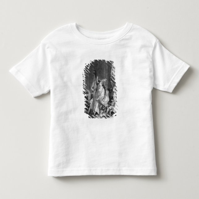 Camiseta Infantil A corda perfeita (Frente)