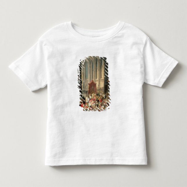 Camiseta Infantil A coroação de Joseph II (Frente)