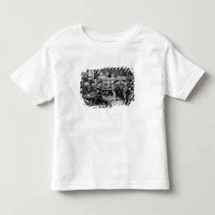 Camiseta Infantil A corte da equidade ou da reunião jovial da cidad