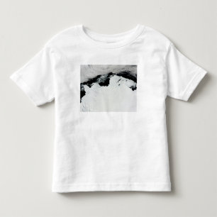 Camiseta Infantil A costa de Queen Mary da Antártica