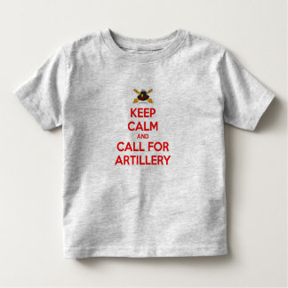 Camiseta Infantil A criança mantem o T calmo
