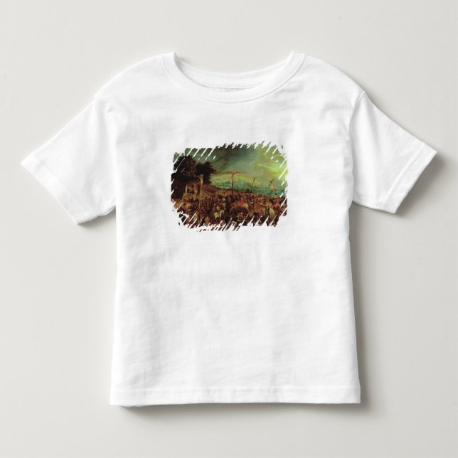 Camiseta Infantil A crucificação (Frente)