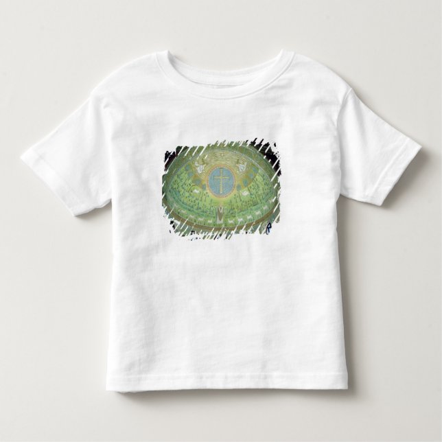 Camiseta Infantil A cúpula com um mosaico que descreve (Frente)
