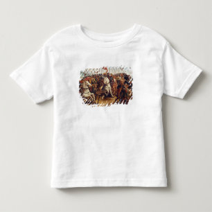 Camiseta Infantil A derrota de Atenas por Minos, rei de Crete, de