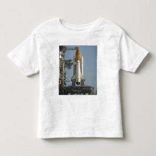Camiseta Infantil A descoberta do vaivém espacial senta pronto