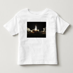 Camiseta Infantil A descoberta do vaivém espacial tira