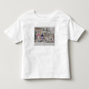 Camiseta Infantil A descoberta infeliz, 'dos furos elegantes