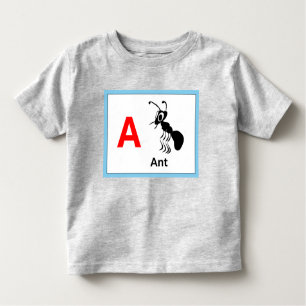 Camiseta Infantil A é para Ant