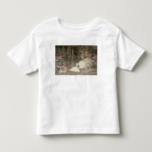 Camiseta Infantil A educação de Achilles (Frente)