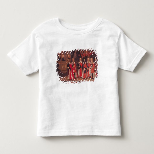 Camiseta Infantil A entrada de Louis de France (Frente)