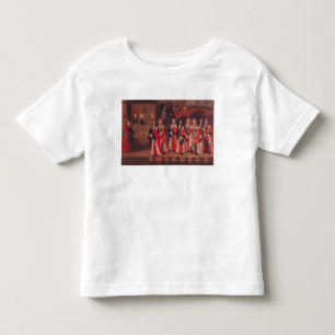 Camiseta Infantil A entrada de Louis de France